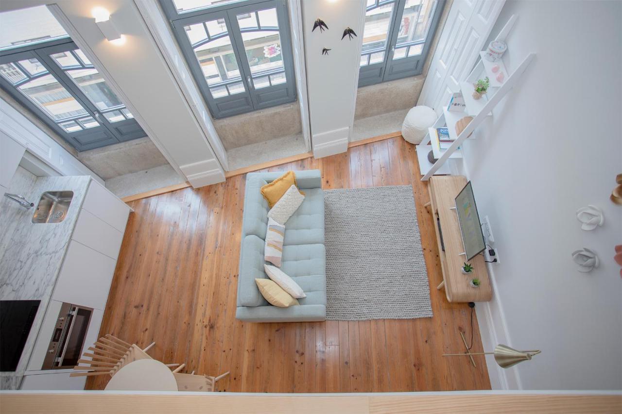 Liiiving In Porto - Santa Catarina Mezzanine Apartment Luaran gambar